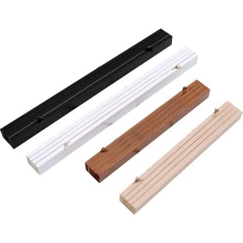 Magnetic Wooden Photo Frame Scroll 21-60cm Hanging Scrolls Wall Art Photo Frame Family Canvas Painting Posters Hanger Frame