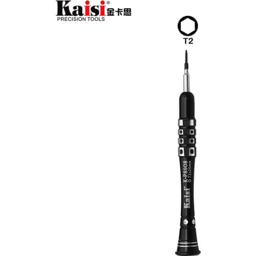 Kaisi T2 magnetic Screwdriver For iPhone 7/ Huawei P8 Smartphone Screw Open Repair Tools