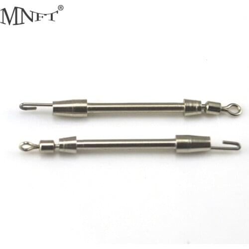 MNFT 8PCS/Pack Fast Tippet Connector Fishing Swivel Small Accessories Fishing Tackle Sub-line Hook Device
