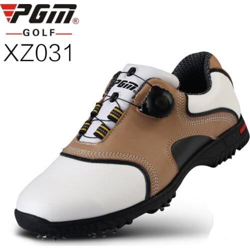 Men Anti-Skid Breathable Golf Shoes Summer Waterproof Wearable Sport Shoes Medium Distances Golf Sneakers For Men AA51038