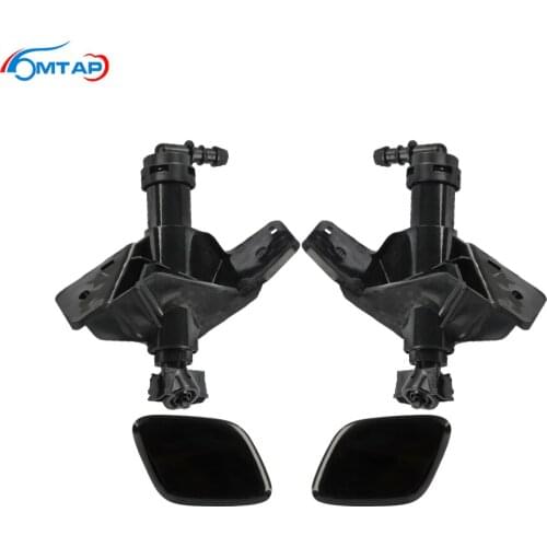 MTAP Front Bumper Headlight Washer Nozzle Headlamp Water Sprayer Cover For KIA Optima K5 2015-2018 OEM:98671-D4000 98672-D4000