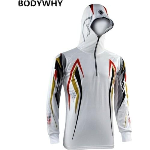 New Summer Sun Protection Clothing Fishing Suit Outdoor Long-Sleeved Shirt UV Wicking Cycling clothing Deodorant Sweatshirt Men