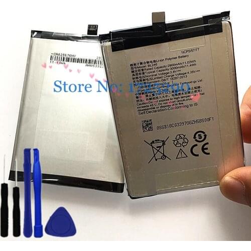 New Original High Quality 3000mAh BL246 Battery For Lenovo VIBE Shot Z90 Z90-7 Z90-3 z90a40 Battery + Tools