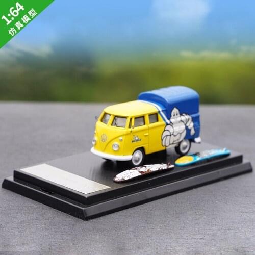Original Box 1:64 Volkswagen TYPE 1 T1 Van Diecast Model Car For Collectibles Gift