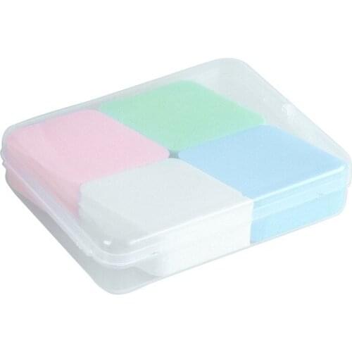 Makeup Sponge Puff Dry Powder Puff 15 PCS Beauty Egg Jelly Sponge Puff Rectangular House Puff Wet and Dry Powder Puff