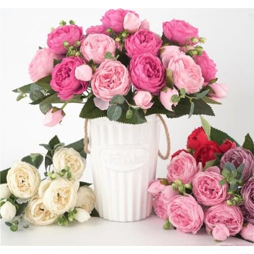 Искусственные пионы Vinkkatory China At AliExpress