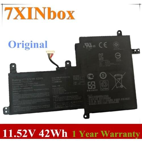 7XINbox 11.52V 42Wh Original B31N1729 Laptop Battery For ASUS VIVO BOOK S15 S530U S530UA S530UN X530FN X530FN-1A X530FN-1B