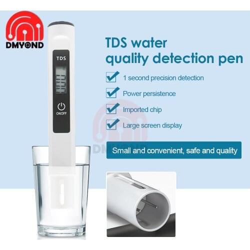 0-9990PPM TDS-M3 Water Detection Portable Pools Digital Water Quality Monitor Multifunctional Water Purity Temperature Meter TDS