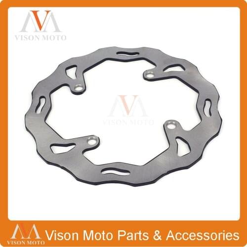 240MM Rear Wavy Brake Disc Rotor For Kawasaki KX450F KXF450 06-18 KLX450R 2008 2009 2010 2011 2012-15 Enduro Supermoto Dirt Bike
