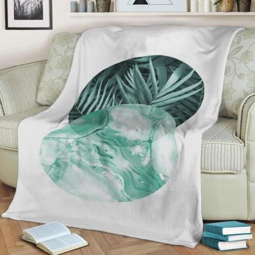 Abstract Geometric Art 408 3D Printed Velvet Plush Throw Fleece Blanket Bedspread Sherpa Blanket Home Decora