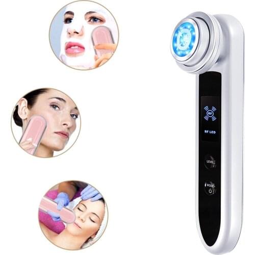 RF Mesotherapy Skin Rejuvenation Anti Aging Beauty Skin Care Machine EMS Facial Lifting Tightening Remove Wrinkle Massage Device