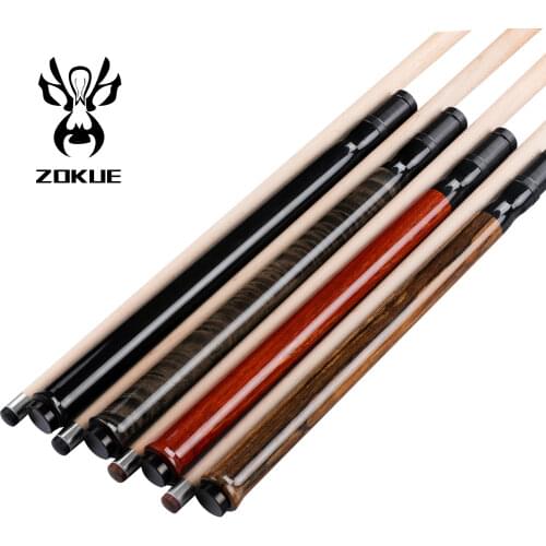 ZOKUE Billiard Jump Cue Hard Maple Shaft 108cm Length 4 Colors 13.5mm Tip Jump Stick Billar Cue for Dropshipping