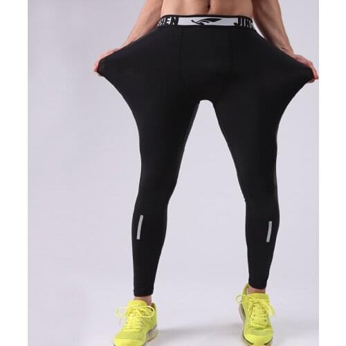Quick Dry Compression Training Pants Men Running Fitness Pants Men Basketball Tights Football Leggings Trouser Gym Running Pants