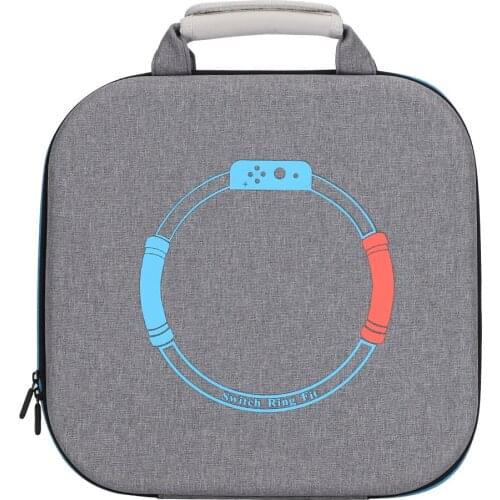 Storage Carrying Case For Ring Fit Accessory Bag Portable Multi-Purpose Waterproof Protection Bag For Switch