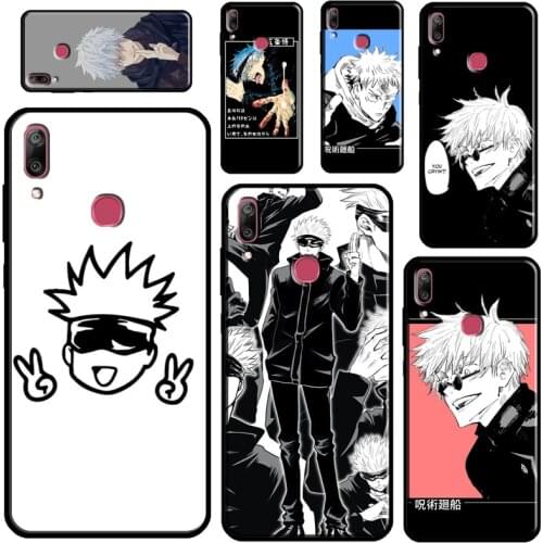 Anime Jujutsu Kaisen Satoru Gojo For Huawei Y9 Prime 2019 Y3 II Y5 Y6 Y7 2018 2017 Y7A Y5P Y6P 2020 Nova 2 3 5T Phone Case