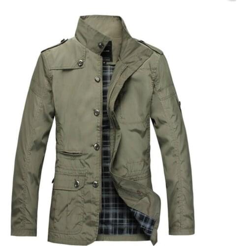 ENWEIGE Men's Long Jackets