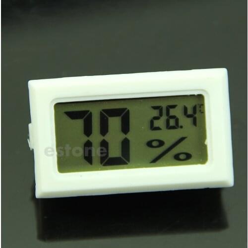 Hygrometer Thermometer Digital LCD Temperature Humidity Meter 10%~99%RH 62KD
