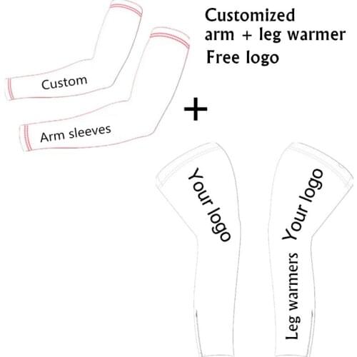 Custom Cycling Arm Warmers /Cycling Leg warmers Sleeves Any Design DIY Your Own Bicycle Wear High-elastic