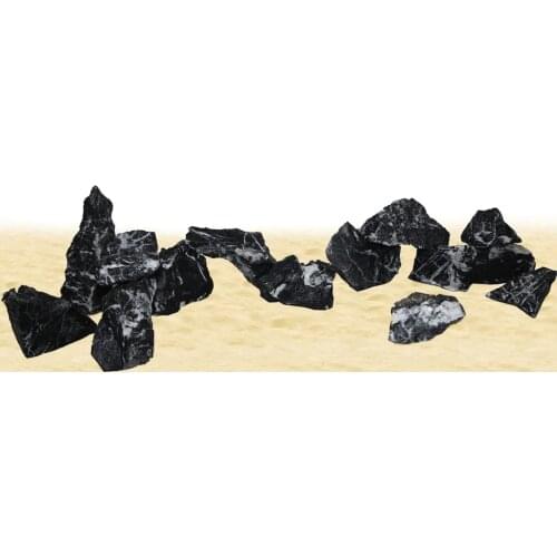 1 Kg Gneiss Rock Black angel rock Natural Stone Decorative Black Volcanic Stones Marble Aquarium Rocks Cliff Stale