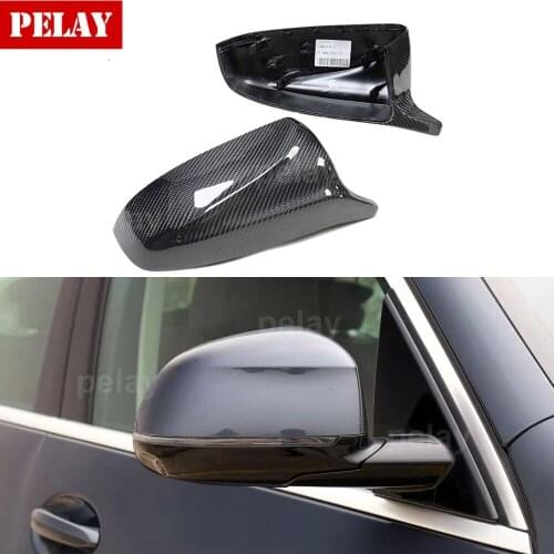 For BMW X5 mirror X5 E70 X6 E71 Carbon Fiber rear view Cap Mirror Cover E71 X6 Carbon Mirror cover 2007 - 2013