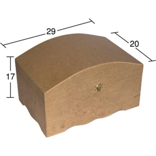 KU297 D 'Crate, Hobby Wood Painting Mdf Box