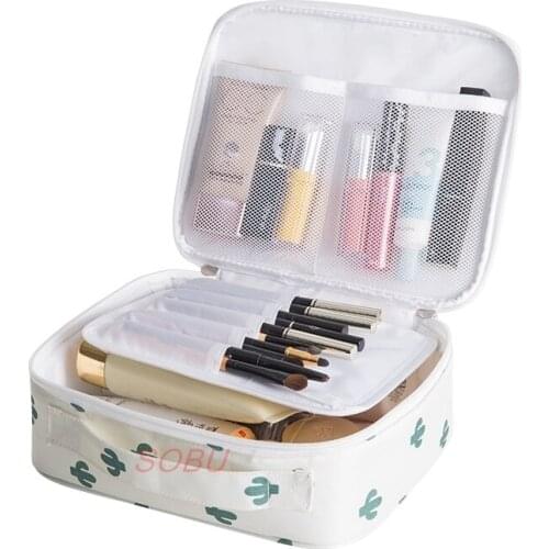 Outdoor Multifunction travel Cosmetic Bag Women Toiletries Organizer Waterproof Female Storage Make up Cases