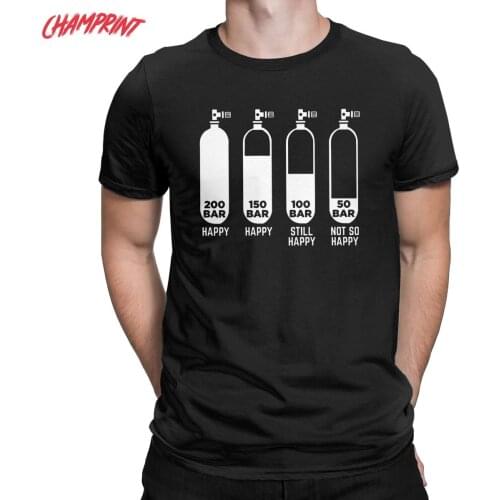 Men Diving Instructor Summer Sea Sport Gifts T Shirt Dive Cotton Clothes Vintage Short Sleeve O Neck Tees Plus Size T-Shirt