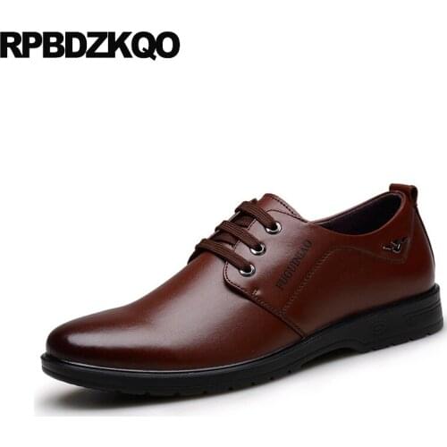 China Breathable Hollow Out Shoes Men Oxfords Sandals Designer Business Comfort Lace Up Brown Casual Winter Dress Italian 2019