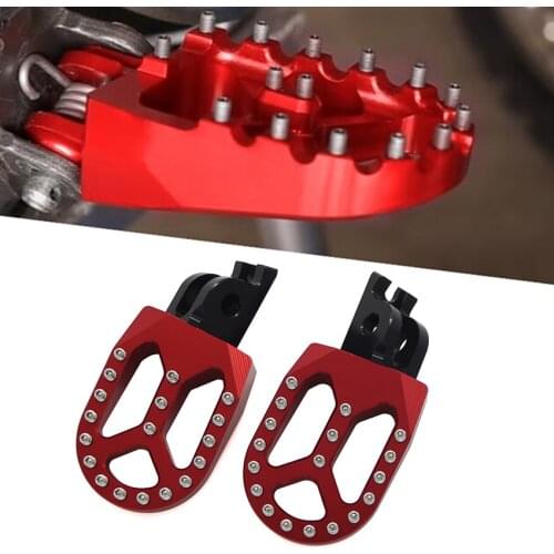 Footrests Foot Pegs For Honda CR125 CR250 CRF150R CRF250R CRF250X CRF250RX CRF 450R 450RX 450X 450L CRF250L CRF250RALLY CRF1000L