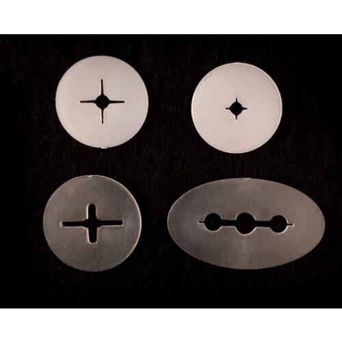 Shelf Hanger Antiskid Disc Blocking Plastic Film Stopper