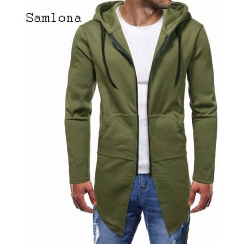 Samlona Men's Zip Hoodies
