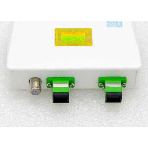 SC APC FTTH Passive CATV Optical Receiver Network Integrated Transmission WDM Wavelength Division Multiplexer With Inch F Output
