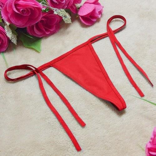 Sexy Low-Rise Woman Panties Thongs Lingerie Briefs G-string Underwear Solid Babydoll Intimates трусы женские бесшовные #J05