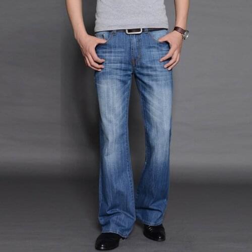 SHIERXI Men's Flared Jeans