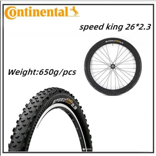 Continental Tyre Trail king 26x2.2 /Speed king 26x2.3 Tire Mountain Bicycle in Tubular Tire MTB Rigid tires Unfoldable mtb tyre