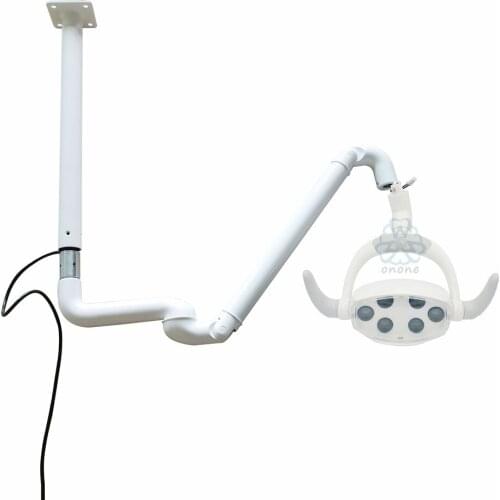 Dental LED Oral Light Exam Induction Lamp with Ceiling Mouthed Lamp Arm