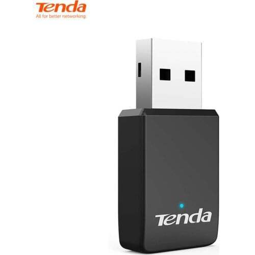Tenda U9 650Mbs USB Rourters Wireless 2.4&5G Wifi Adapter Receiver High Speed Network Card Dual Band Antenna for Laptop Desktop