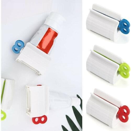 1Pcs Home Plastic Toothpaste Squeezer Tube Easy Dispenser Rolling Holder Tooth Cleaning Accessories Useful Bathroom Supply