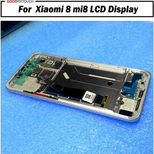 100% Test ok For XIAOMI Mi8 LCD Display + Touch Screen Digitizer Panel Assembly Replacement For XIAOMI 8 Mi 8
