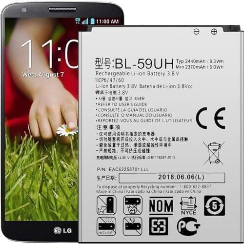BL-59UH Battery For LG G2 Mini Battery BL59UH EAC62258702 Replacement Repair Part