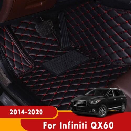 For Infiniti QX60 2020 2019 2018 2017 2016 2015 2014 Car Floor Mats Auto Interiors Parts Automobiles Styling Floorliners