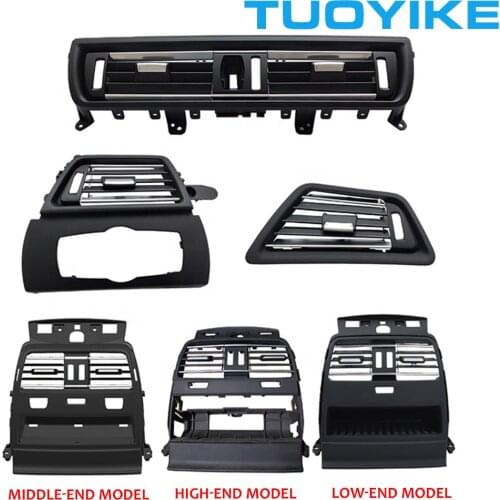 LHD RHD Front Rear AC Air Conditioning Vent Grille Panel Fresh Outlet Chrome For BMW 6-Series F06 F12 630 635 640 645 650 11-18
