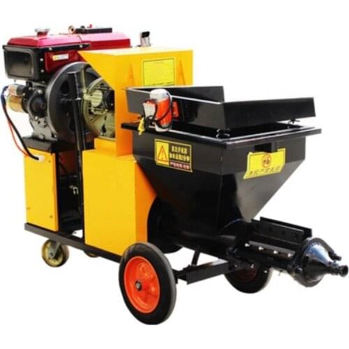 Spray Plaster Pump Machine Construction Machinery Stucco Spraying Pump Machine Power Spraying Machine