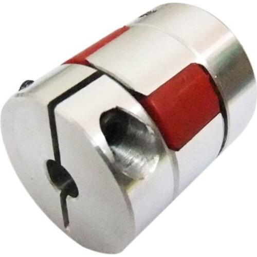 10mm to 10mm Coupler/Jaw Flexible Shaft Coupling 10x10mm Spider Coupling Precision Plum Coupler Diameter 25mm Length 30mm