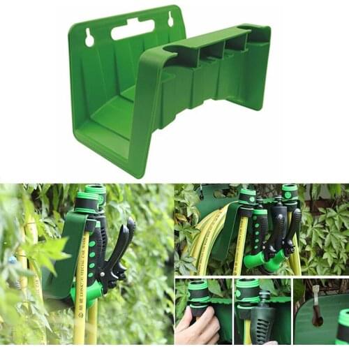 New Hose Pipe Hanger Yard Organizer Bracket Garden Decorative Portable Holder Shelf Water Pipe Storage Rack Wall Mounted