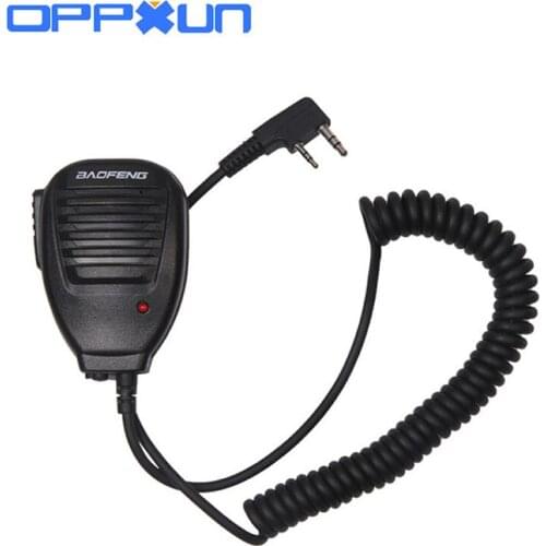 Original Baofeng Radio Speaker Mic Microphone PTT for Portable Two Way Radio Walkie Talkie UV-5R UV-5RE UV-82 Plus UV-6R 888S