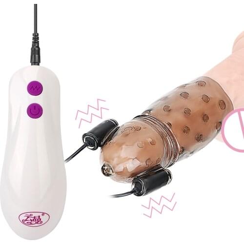 Penis Pump Vibrators Cock Enlargement Glans Trainer Delay Ejaculation Exerciser Male Masturbator Sex Toy For Men Erotic Machine