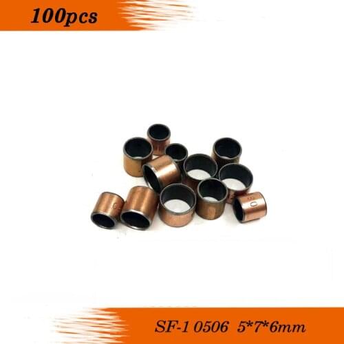 SF-1 0506 5*7*6 Oilless bush DU Self-lubricating bushing Sintered bush Size 5*7*6mm