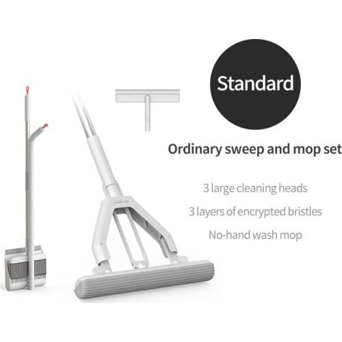 Deerma mop sweep and wipe 3 in 1 for Floor Cleaning Dry Wet Mopping for Wood Marble Ceramic Floor