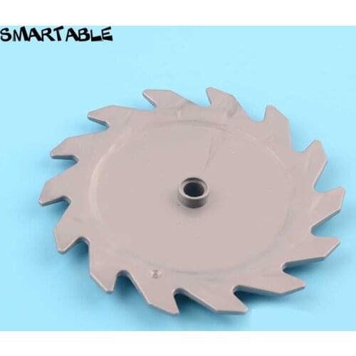 Smartable Technic 14 Tooth Saw Blade Building Block MOC Part Toys For Professional Educational Kids Compatible 61403 8pcs/Set